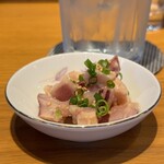 花嫁食堂 - サービスのイカのなめろう