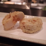 天ぷら　酒菜　醍醐 - れんこん