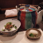 天ぷら　酒菜　醍醐 - 〆はタイ茶漬け