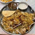 Biryani House - ビリヤニ(チキン)セット@¥1,500