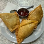 Biryani House - サモサ@¥300x3