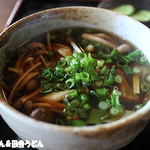 田舎うどん てつ - 2015年3月　肉汁