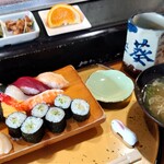 葵寿司 - ランチにぎり