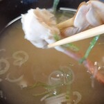 葵寿司 - カニの味噌汁