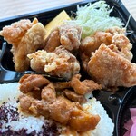 惣菜の圭呂家 - 唐揚げbento（600円）※ご飯大盛無料
