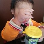 パラティーノ - 子供用のお水がふたつきマグ♪