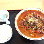 鴻福 - ライスを付けました