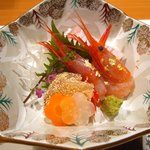 加賀会席（4400円）の造里