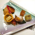 夕月亭 - 加賀会席（4400円）の組肴