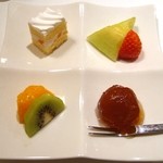 夕月亭 - 加賀会席（4400円）のプチデザート