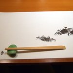 夕月亭 - ランチョンマット（日本料理での名称を知らない）