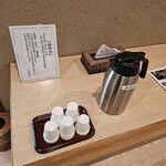 沢乙温泉 里山旬味 うちみ旅館  - 無料の水