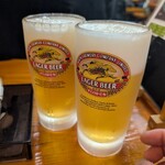 柿島屋 - 生中