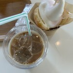 ミサキドーナツ - ドリンク写真: