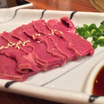 炭火焼肉 こうしん - ハツ刺し