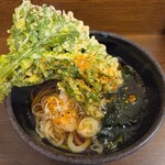 味の里 - 料理写真:春菊天そば 580円