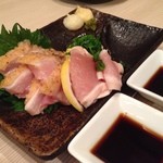 和鶏屋 - H.27.4.4.夜 もも肉たたき 520円