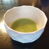 泗翠庵 - 初雪茶碗　水谷泰治作