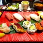 にぎり長次郎 - 料理写真:ランチ彩（2280円）
