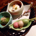 すきうどん 満川 - 前菜