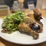 ファーマーズチキン - 料理写真:クォーターチキンプレート