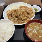 食事処 志野 - 豚肉生姜焼き定食