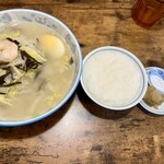会楽園 - 料理写真:太平燕 & 中華粥
