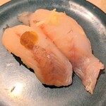 回転寿司魚喜 - 料理写真:クロソイ¥450