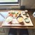 久 - 料理写真:週替わりランチ(この日のメインは海老のチリソース)