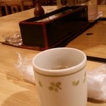 Meisui Teuchi Dokoro Taisou - 15.04.10:そば茶、おしぼりｳﾚｼ
