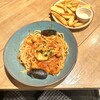 PISOLA - 魚介たっぷりのペスカトーレとポテトフライ・トリュフディップ添え