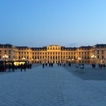Café Restaurant Residenz - 2015年3月。夜のシェーンブルン宮殿に到着。
