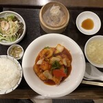 彩食中華 中の家 - 酢豚定食1,320円税込