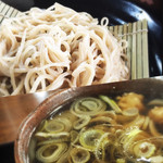 富士庵 - 比内地鶏つけそば 980円