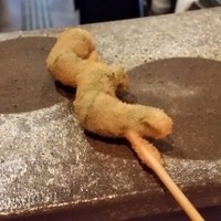 串揚げ 依知川 - 妙高ゆき海老紫蘇巻き