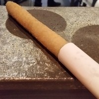串揚げ 依知川 - アスパラ