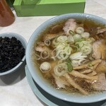 ちえちゃんラーメン - ラーメン1,000円+岩のり200円