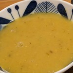 アオヤギ食堂 - 豆スープ