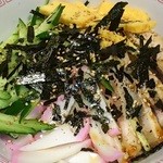 ちゃあしゅう貴族 - ★2015・4連食　冷やし中華（築地幸軒を真似て）