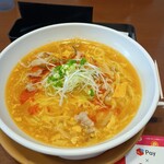 ジョナサン - 料理写真:★★★酸辣湯麺 856円 麺にコシ もないし スープに酷もないが味は普通！