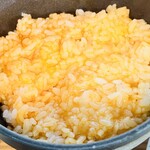 武蔵野うどん 澤村 - 宝玉たまごの玉子かけごはん
