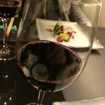 湊町倶楽部 - 赤ワイン(￥600)