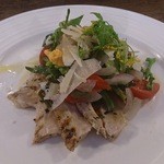 トラットリア スペランツァ エッセ - 2015年4月のランチのメイン。豚肉のロースト。