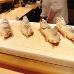 料理屋もり尋 - 鮎の餅粉揚げ