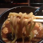 らーめん専門店 拉ノ刻 - 2015年2月限定
      鶏つけそば たまり醤油仕立て