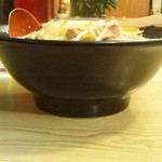 大宝 - 味噌ラーメン￥670+大盛￥103　麺固め　側面