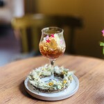 CAFE MIKASA HOTEL 1906 - 込800円：フラワーゼリー