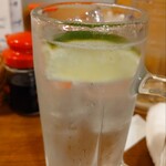 徳田酒店 - 生ライム ジンハイボール