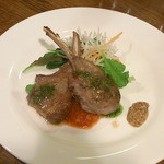 なかむら屋 - 骨付き子羊のロースト￥１６００☆♪