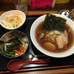 Ramen Hanryuu - 下島ラーメンと半ビビンバ丼